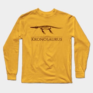 Kronosaurus Skeleton Long Sleeve T-Shirt